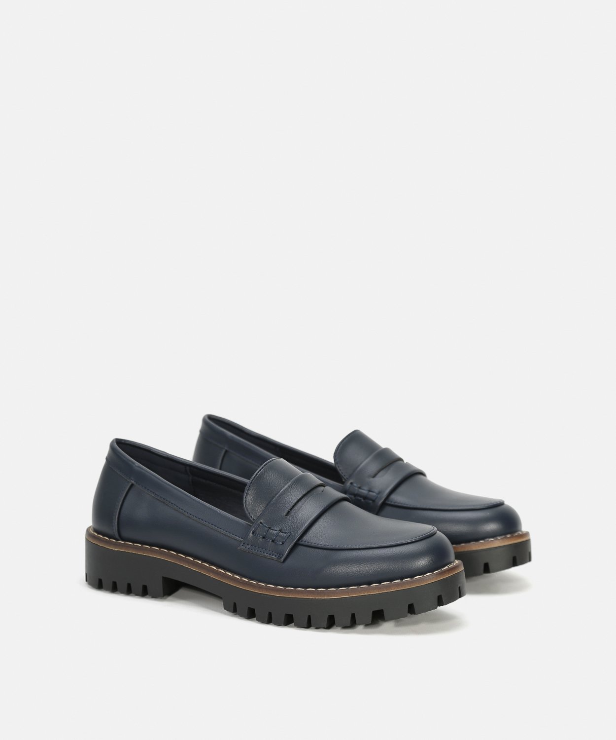 Mocasines efecto napa